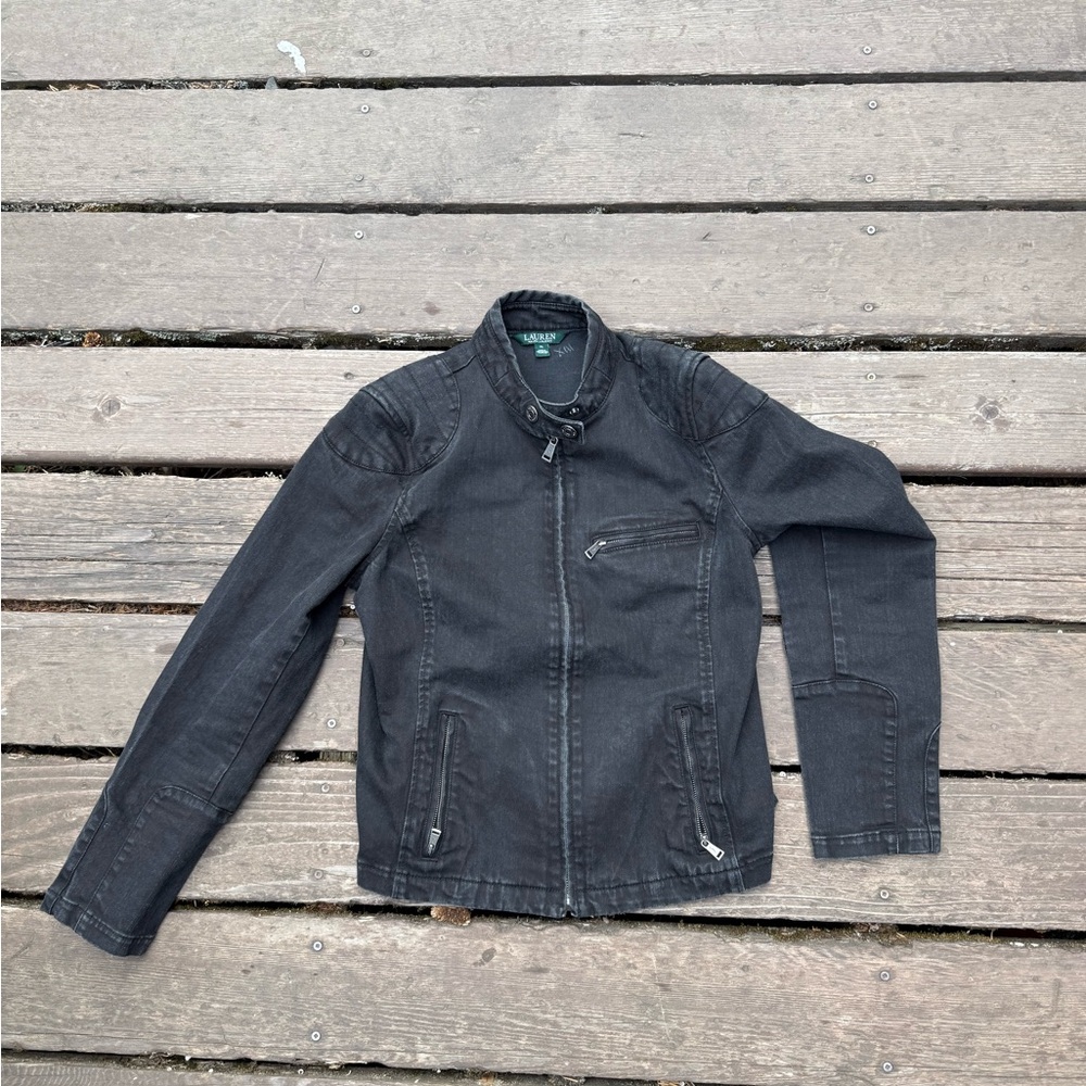 Ralph Lauren Black Jean Jacket